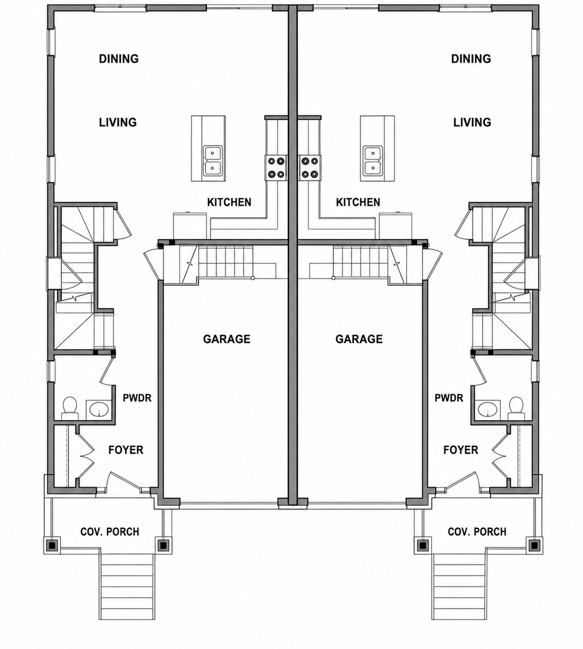 Rykert Semis Main Floor Plan